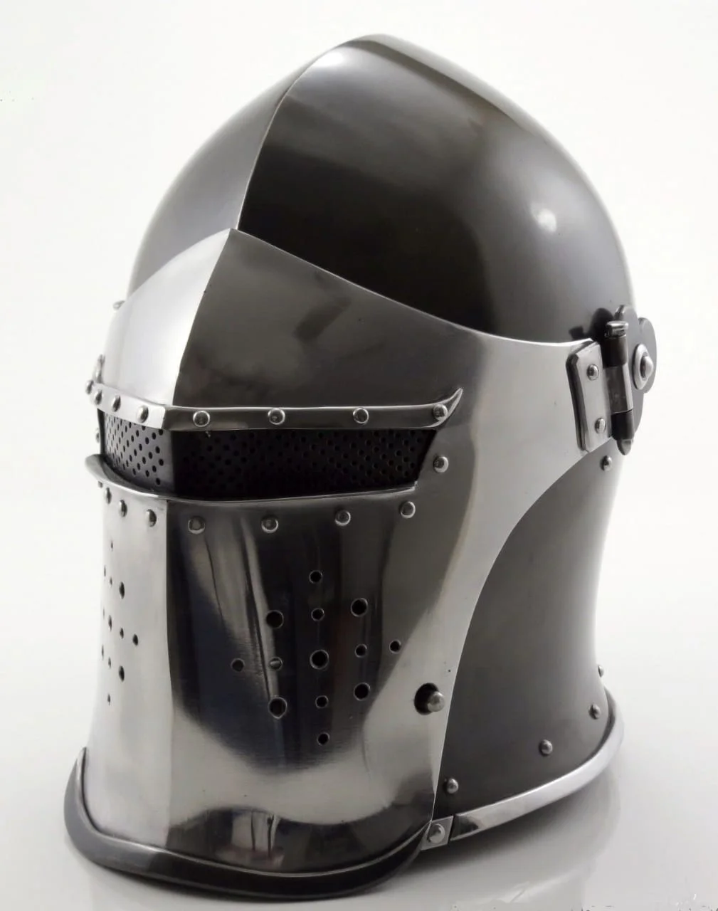 Medieval Barbuta Helmet — 18 Gauge Steel Wearable Armor — Handmade Antique Replica | SinghBros Mart