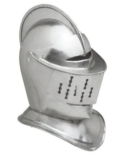 European Close Helmet — 18 Gauge Steel Adjustable Visor — Handmade Antique Replica | SinghBros Mart